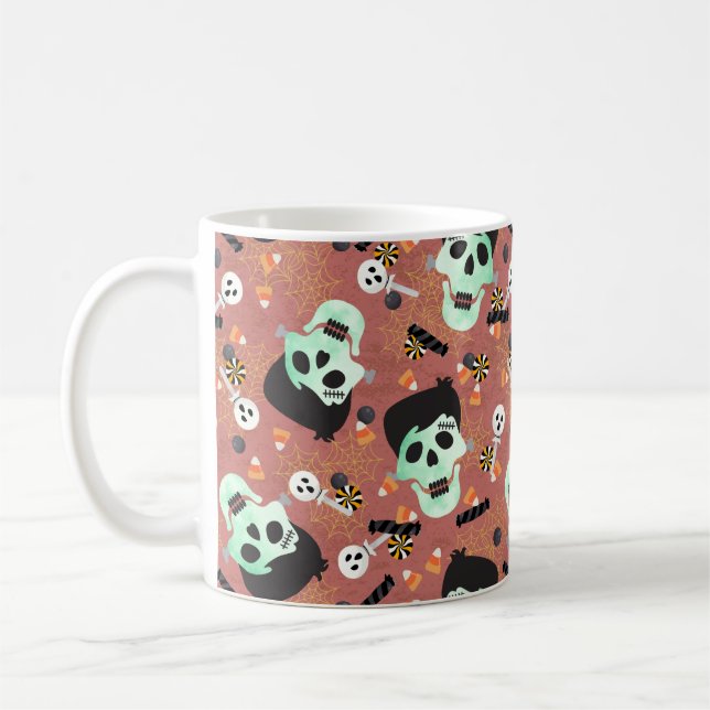 Frankenstein Halloween Monster Mug (Gauche)