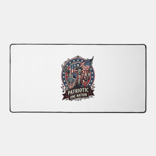 Frankenstein patriotique de liberté brute d'horreu (Recto)