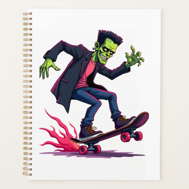 Frankenstein Skater � Vêtements de rue cool d'Hall (Devant)