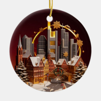 Frankfurt Wonderland : Ornement de Noël en 3D