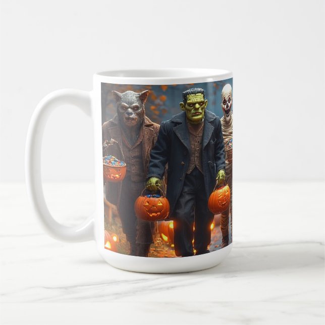 Frankie et amis, Halloween Coffee Mug (Gauche)