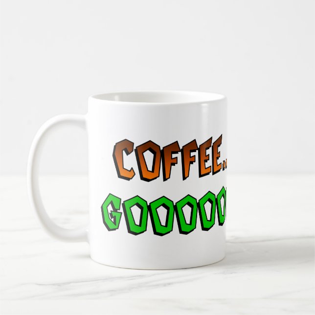 Frankie Fink "café… GOOOOOOD !" Tasse (Gauche)