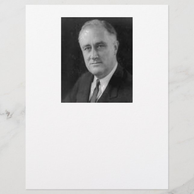 Franklin D Roosevelt (Devant)