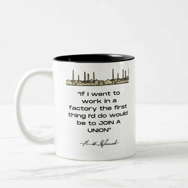 Franklin D. Roosevelt Cite La Mug À Café À Deux To (Gauche)
