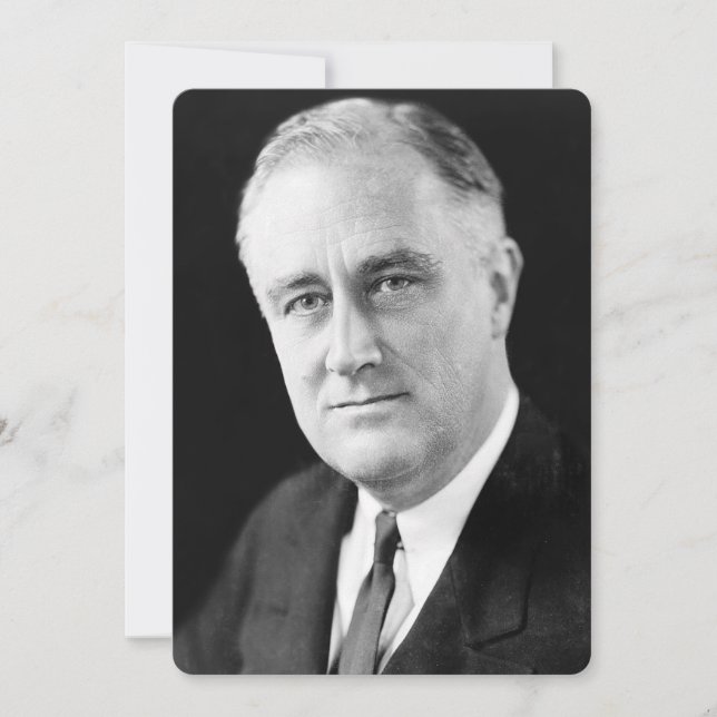 Franklin Delano Roosevelt (Devant)