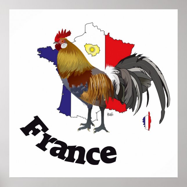 Frankreich, France, Francia Poster (Devant)