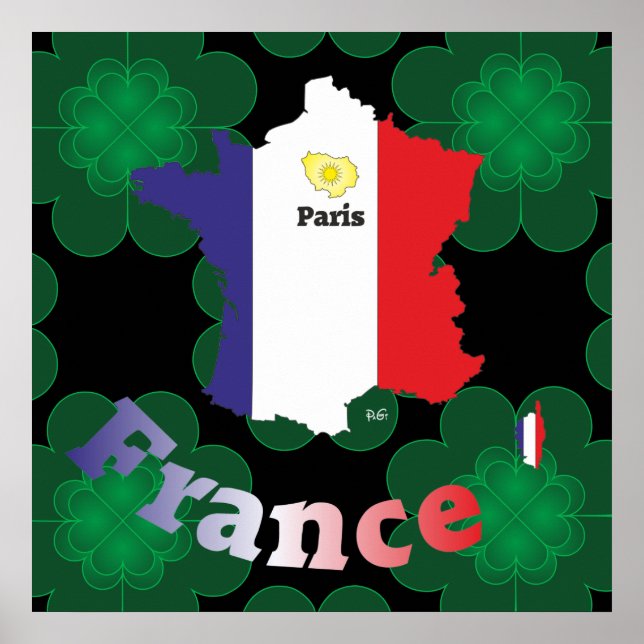 Frankreich, France, Francia Poster (Devant)