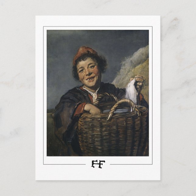 Frans Hals #171 - Carte postale d'art (Devant)