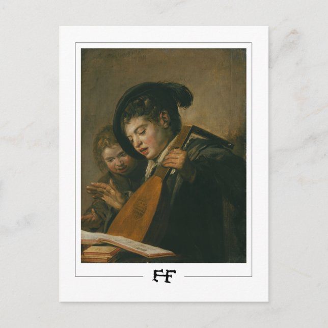 Frans Hals #216 - Carte postale d'art (Devant)