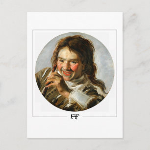 Frans Hals #262 - Carte postale d'art fin
