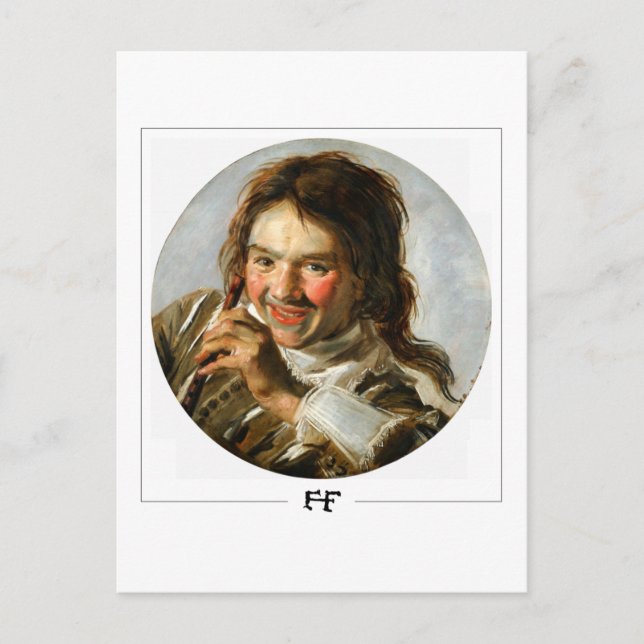 Frans Hals #262 - Carte postale d'art fin (Devant)