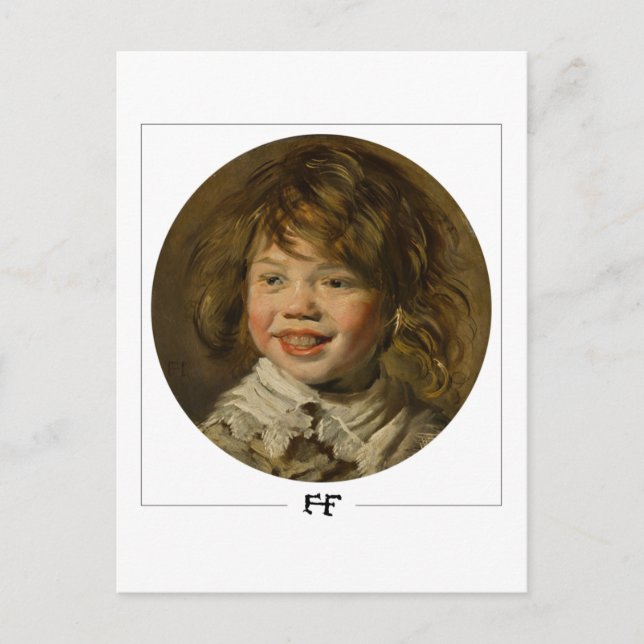 Frans Hals #284 - Carte postale d'art fin (Devant)