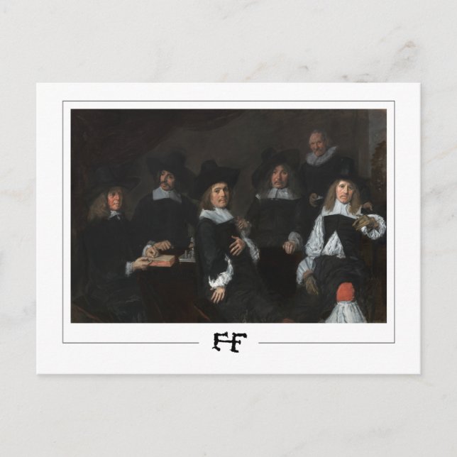 Frans Hals #28 - Carte postale d'art (Devant)