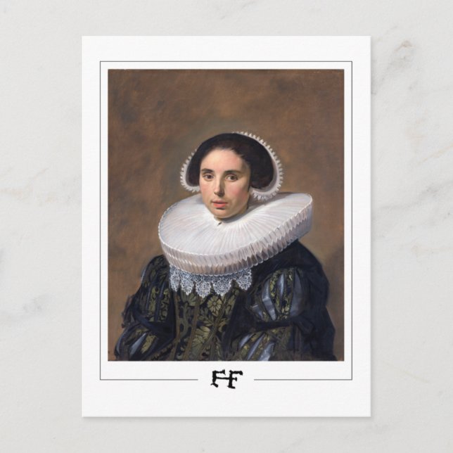 Frans Hals #42 - Carte postale d'art (Devant)