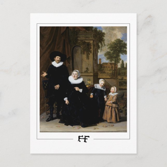 Frans Hals #5 - Carte postale d'art fin (Devant)