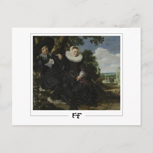 Frans Hals #82 - Carte postale d'art fin (Devant)