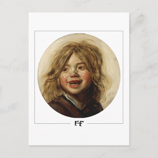 Frans Hals #97 - Carte postale d'art (Devant)