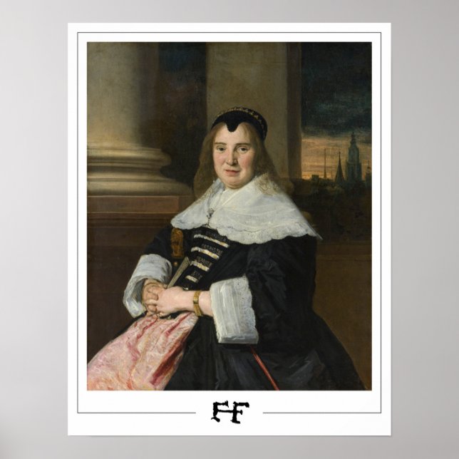 Frans Hals Zedign Poster d'art #15 (Devant)