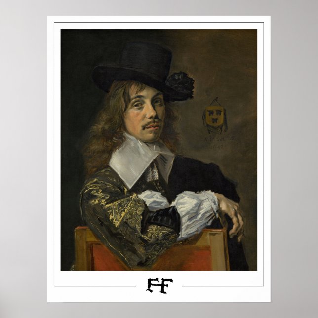 Frans Hals Zedign Poster d'art #23 (Devant)