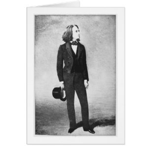 Franz Liszt (1811-86) 1856 (litho) (photo b/w)