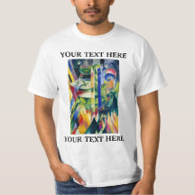 Franz Marc Le T-shirt Petites chèvres de montagne