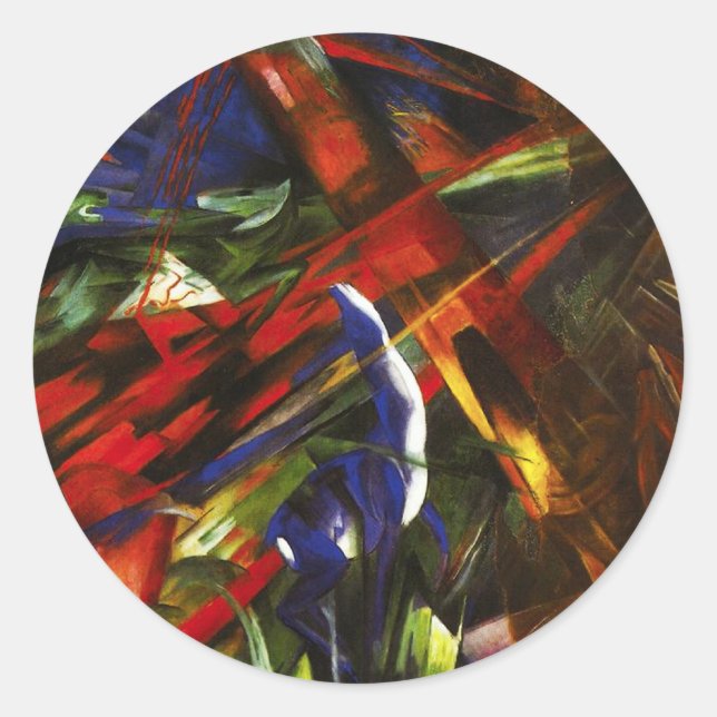 Franz Marc Tierschicksale Stickers (Devant)