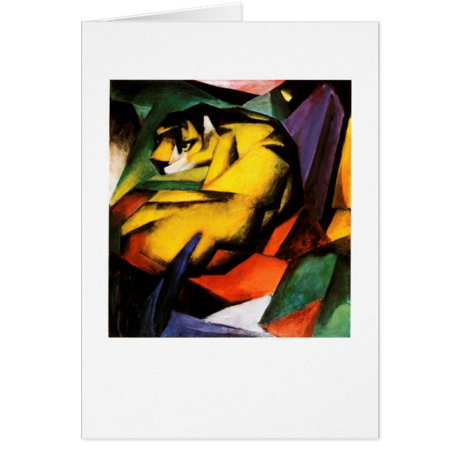Franz Marc - Tiger (1912) (Devant)