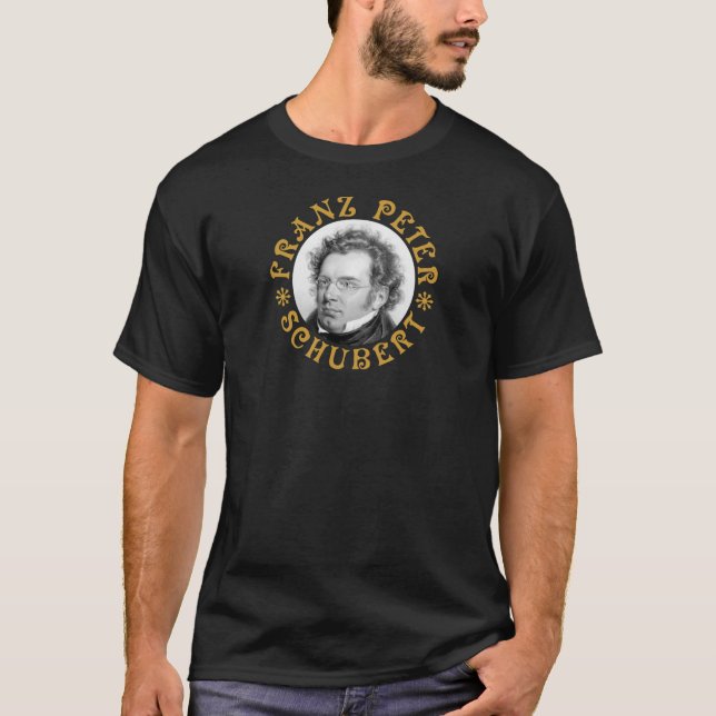 Franz Peter Schubert - Vieux Or - T-shirt ZZ (Devant)