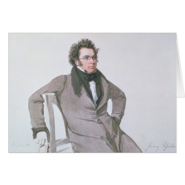 Franz Schubert, 1825 (Devant horizontal)