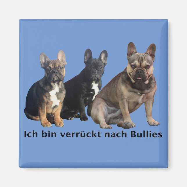 Französische Bulldogge Magnet (Devant)