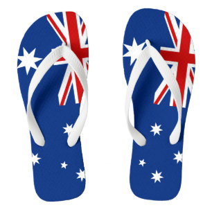 Frappe à tongs du drapeau australien