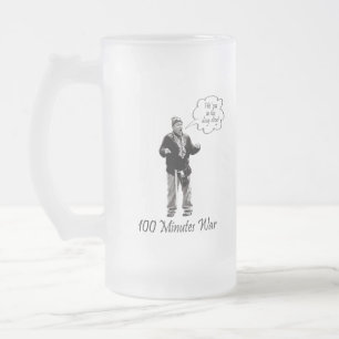 Frappe-les dans la ding 100 minutes Frosted Mug