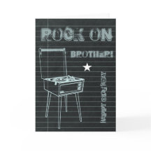 Frappe sur Frère ! Bonne carte d'anniversaire