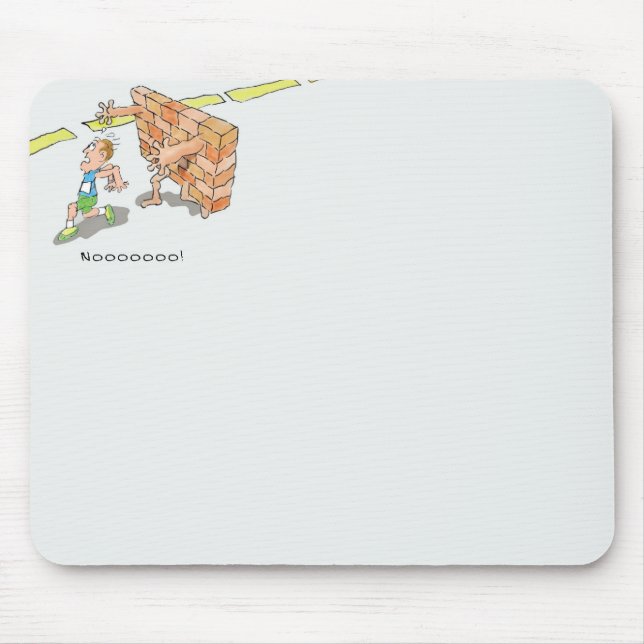 Frapper le tapis de souris de mur (Devant)