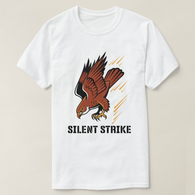 Frapper sans bruit – T-Shirt Mode furtif (Design devant)