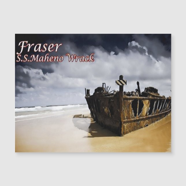 Fraser - S.S.Maheno Wrack - Australie - (Devant)