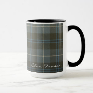 Fraser Scottish Clan Tartan Designer Mugs