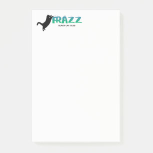 Frazz ! Notes de post-it de chat noir
