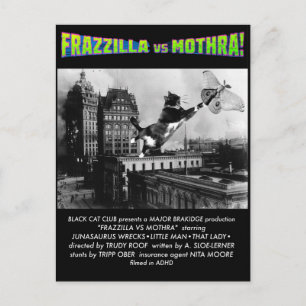 Frazzilla ! Carte postale de Monstre