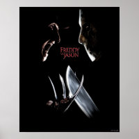 Freddy contre Jason | Affiche théâtrale