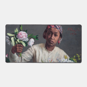 Frédéric Bazille - Jeune femme aux pivoines