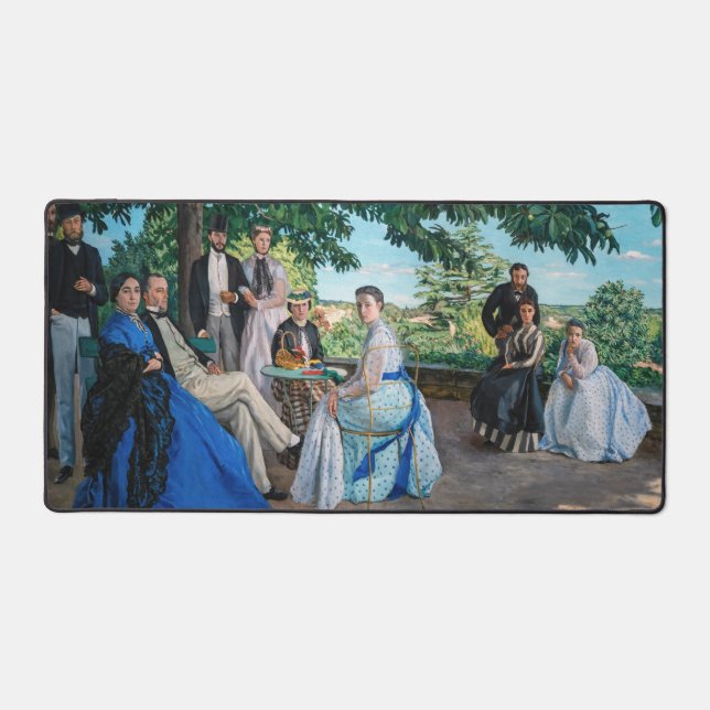 Frédéric Bazille - La Réunion de Famille (Recto)