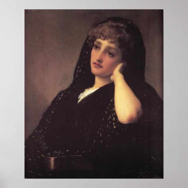 Frederic Leighton Memories Fine Art Poster (Devant)