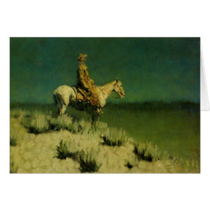 Frederic Remington's The Night Herder (vers 1908)