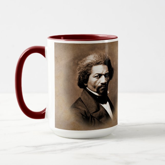 Frederick Douglass Cite Mug "Power" (Gauche)