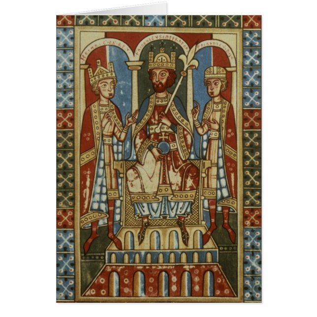 Frederick I avec ses deux fils (Devant)