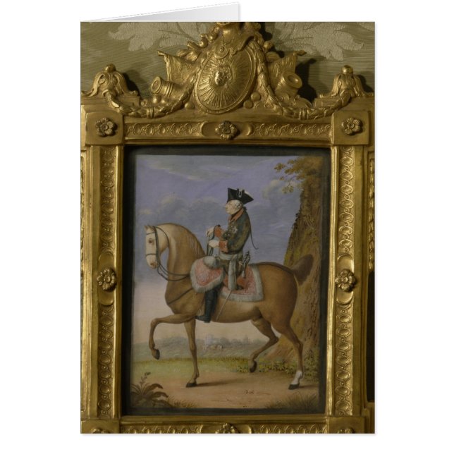 Frederick II à cheval (Devant)