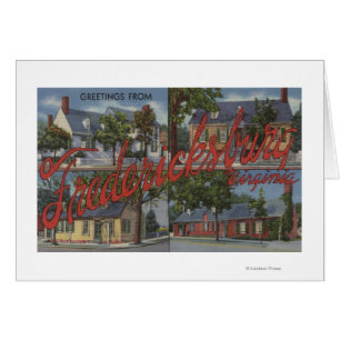 Fredericksburg, la Virginie - grandes scènes de
