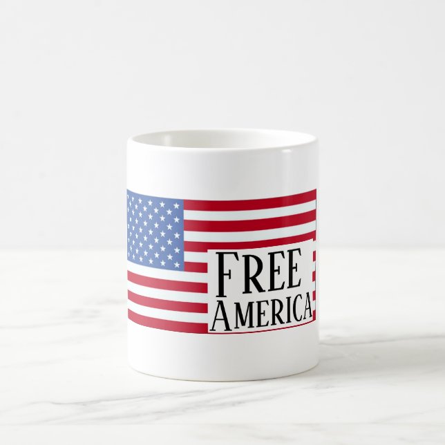 Free America Coffee Mug (Centre)