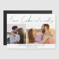 Free Cake et une photo de Mariage Enregistrer la d